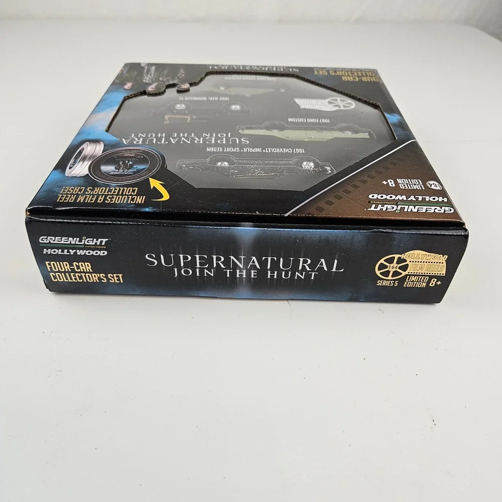 Supernatural Join the Hunt 4 1/64 Scale Cars Collector's Set‎ Greenlight